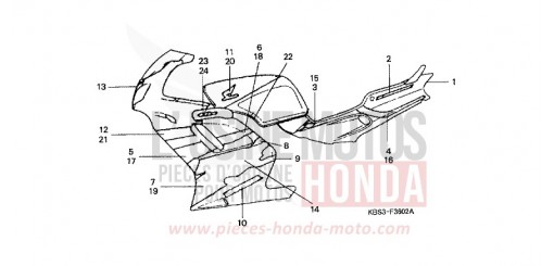 MARQUE (3) NSR125RR de 1994